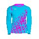 Camiseta de portero manga larga Mod 2 azul